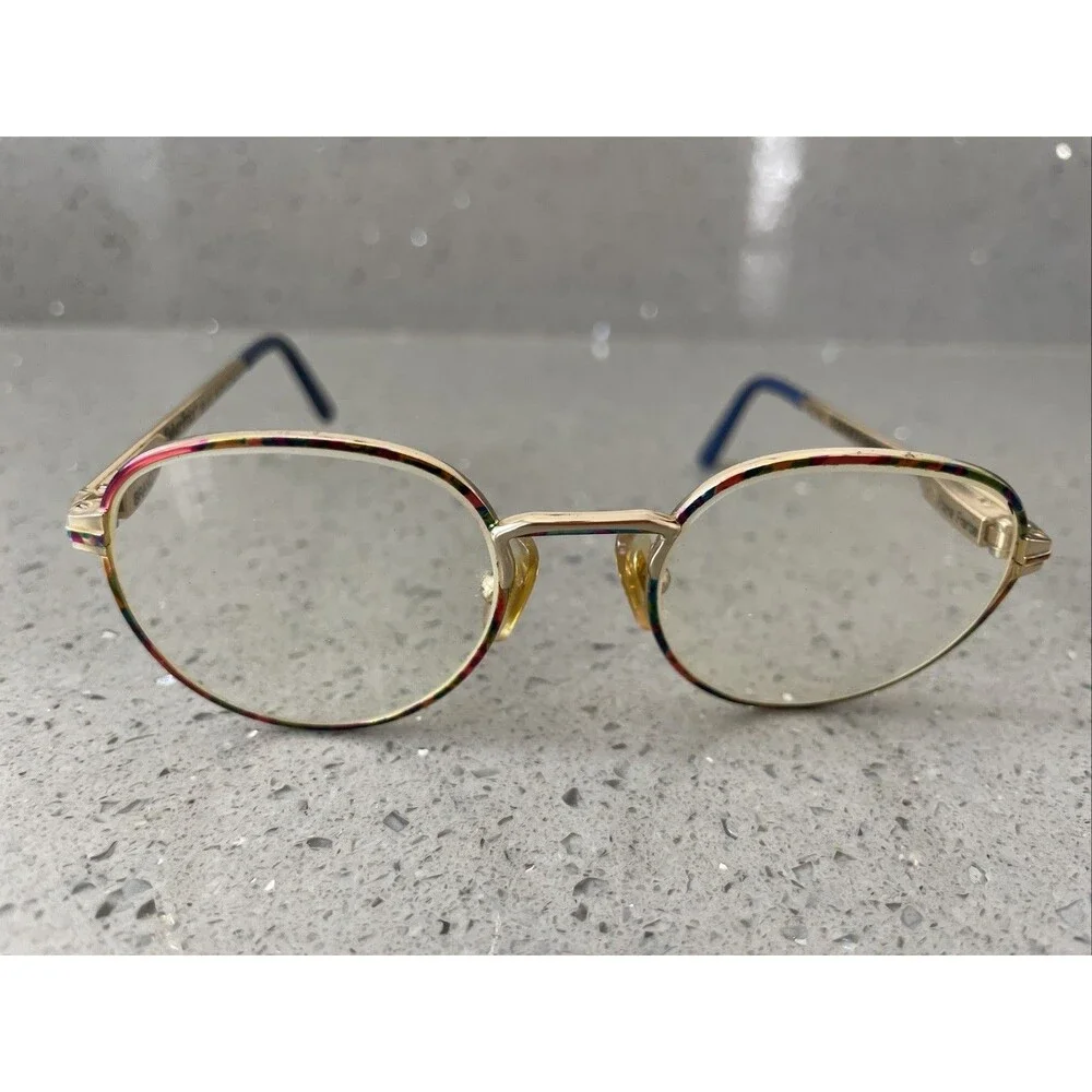 Fisher Price Eyeglasses Frames ONLY FRANCE BRANDON Blue Wow 42-16-115mm Full Rim